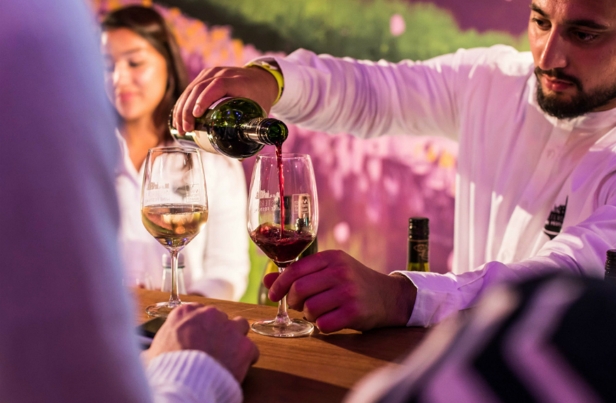 The Bacchus Wine Festival in the Amsterdam Forest