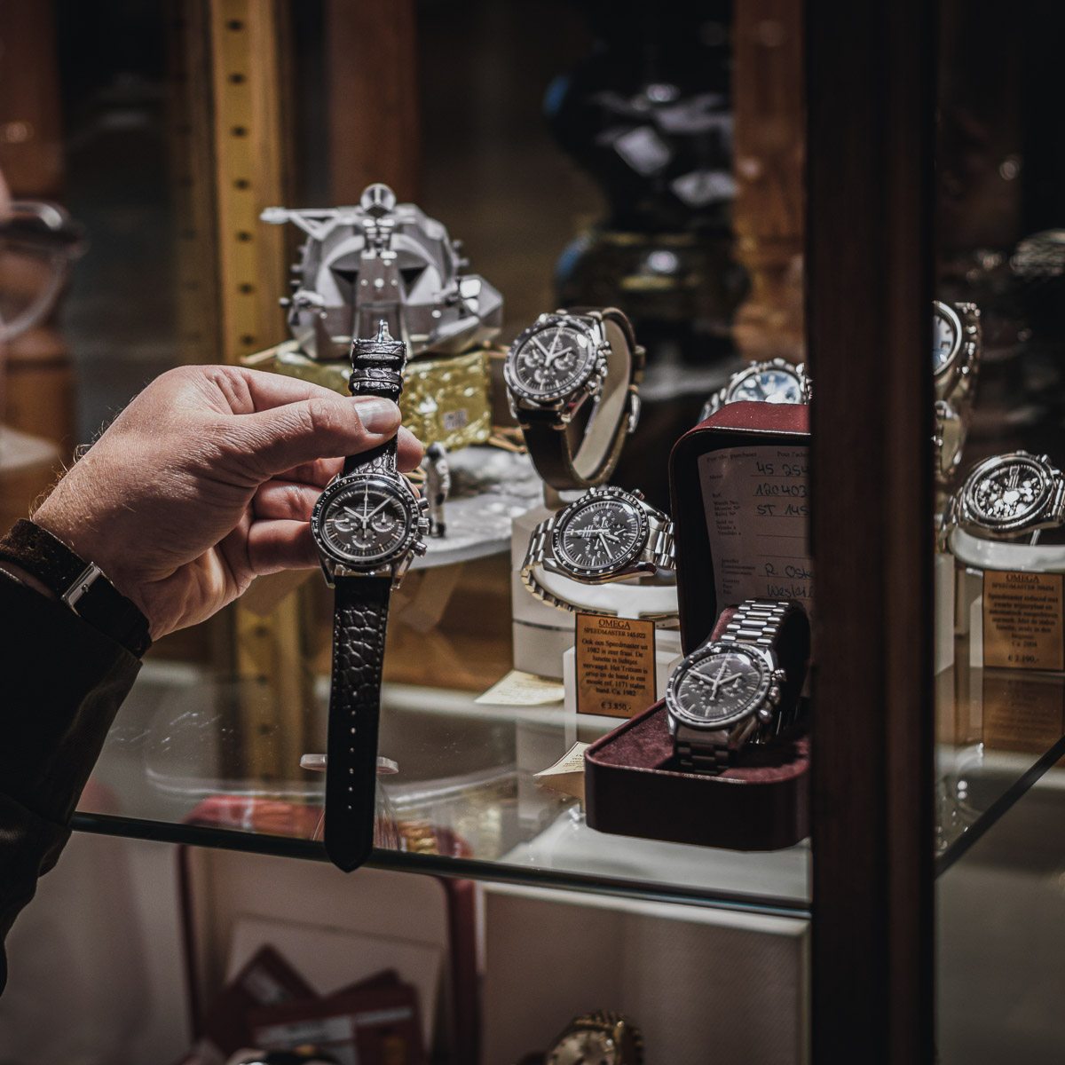 Amsterdam Watch Company is the address for vintage watches