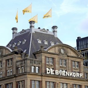 De Bijenkorf is the most luxurious department store in Amsterdam
