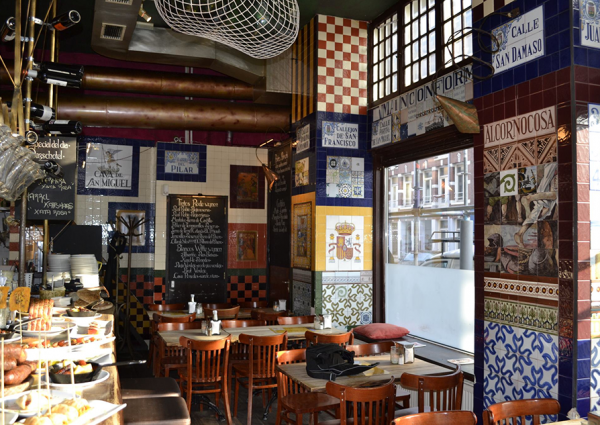 El restaurante de tapas Pata Negra es un nombre conocido en Ámsterdam