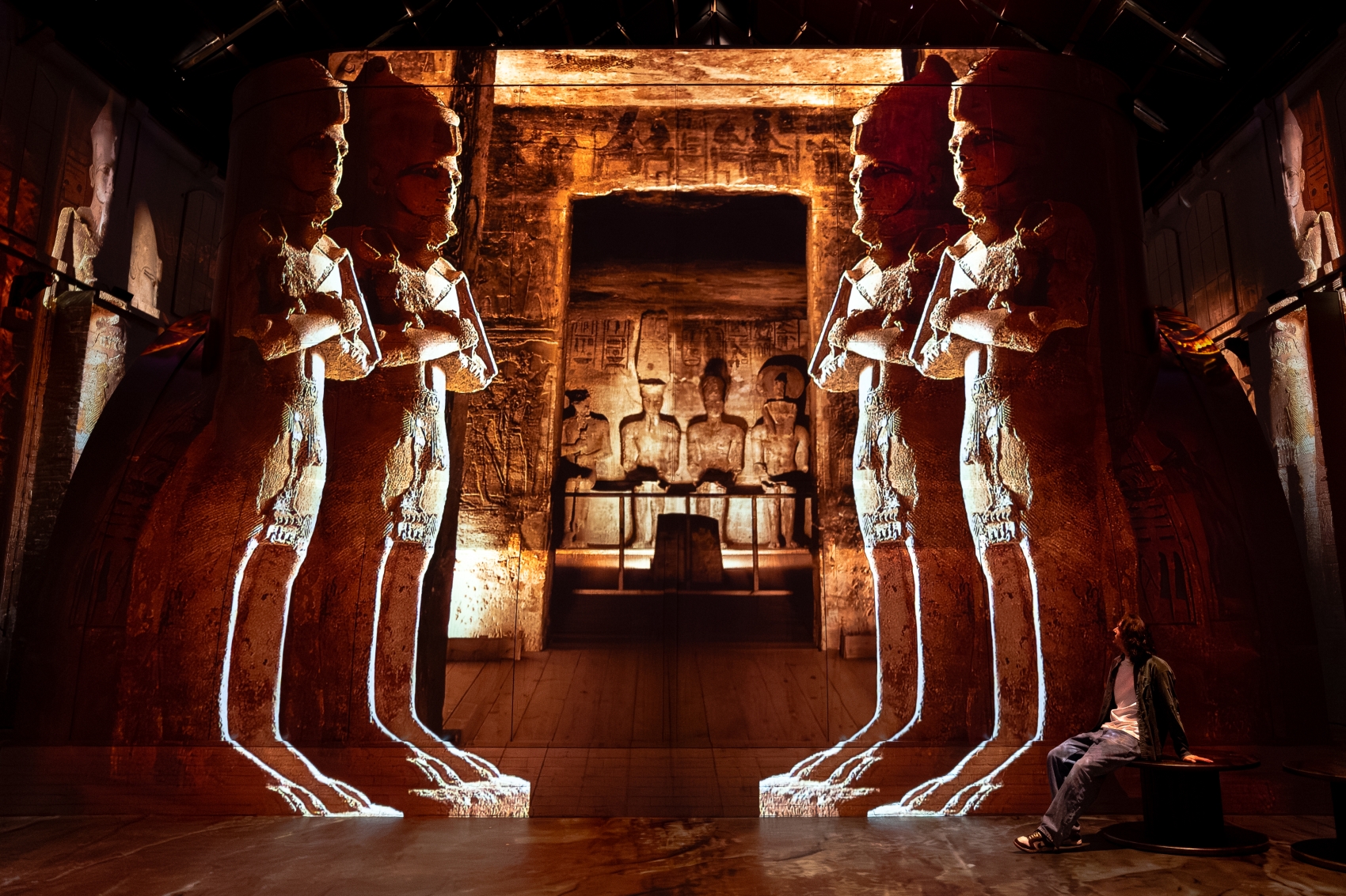 The Empire of the Pharaohs now at Fabrique des Lumières