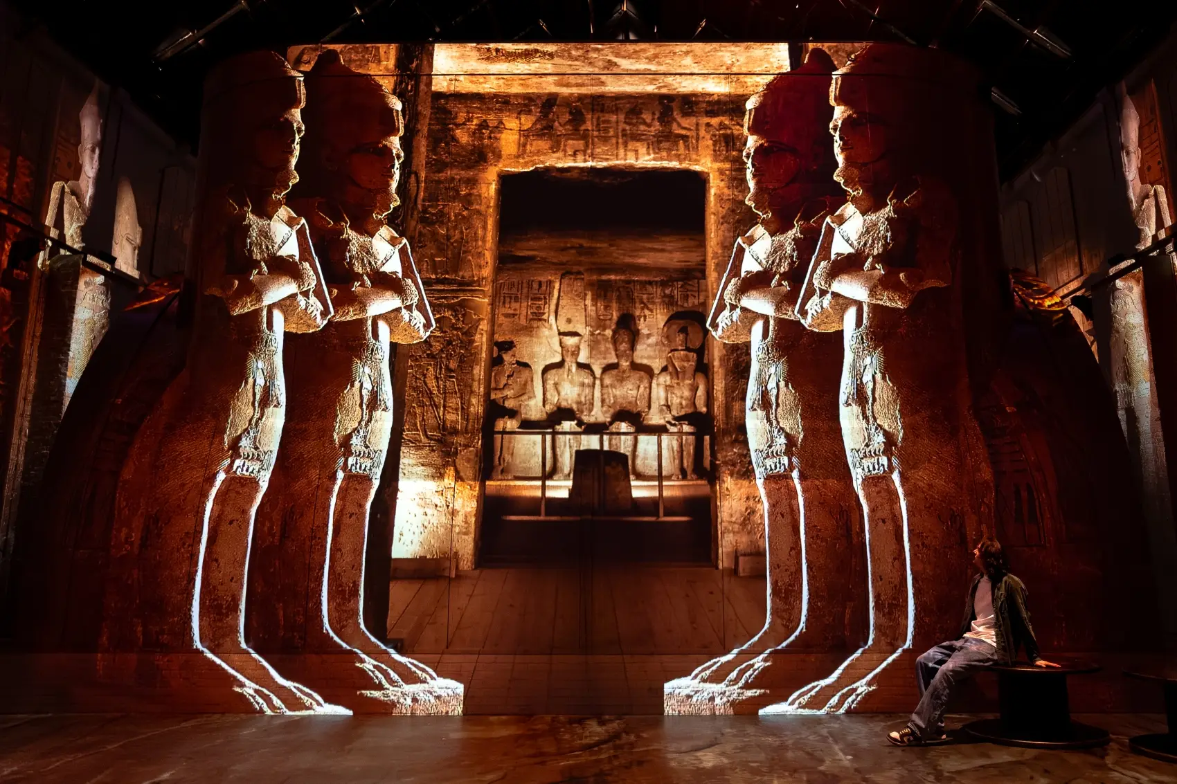 The Empire of the Pharaohs now at Fabrique des Lumières