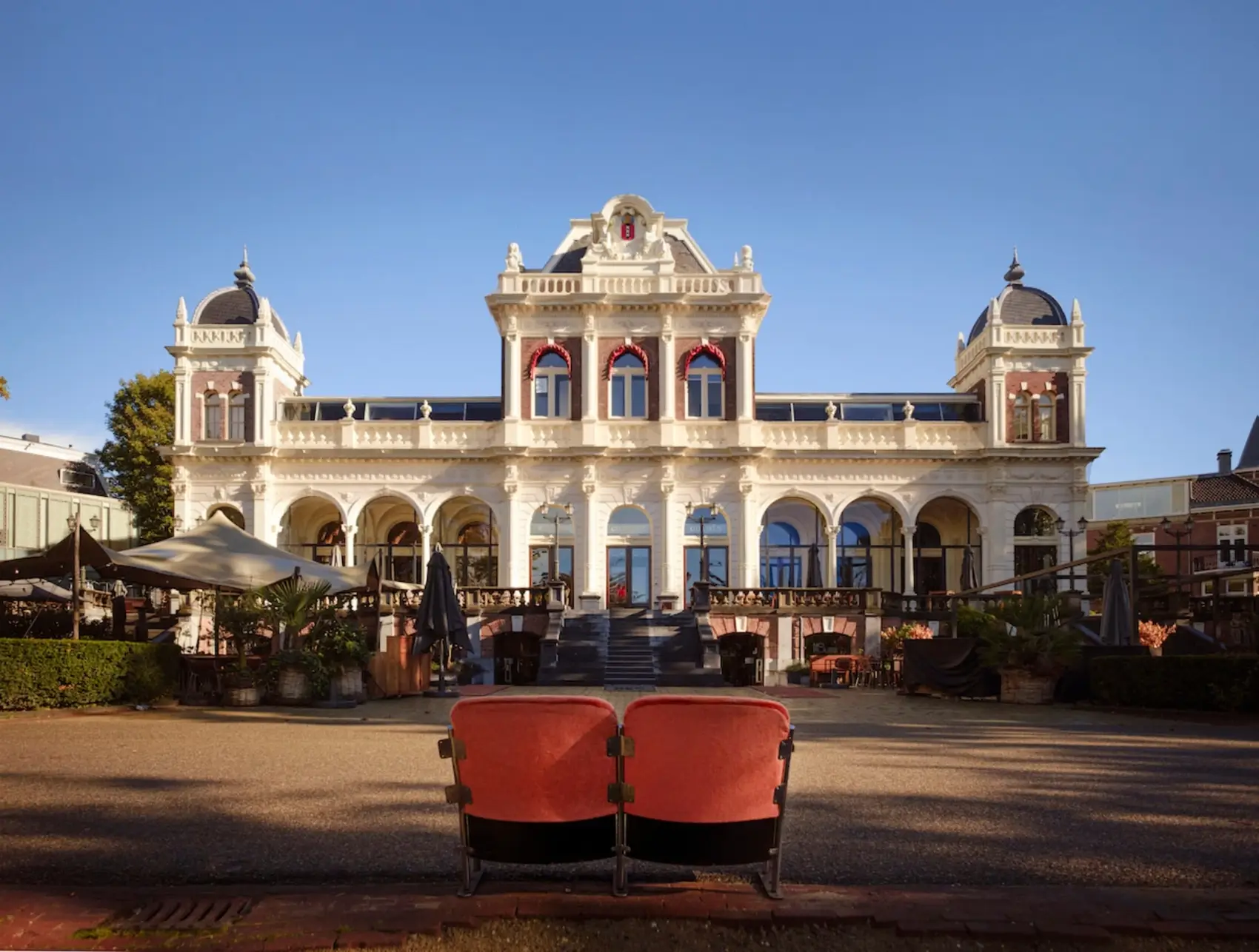 Le pavillon des documentaires de l'IDFA dans le Vondelpark