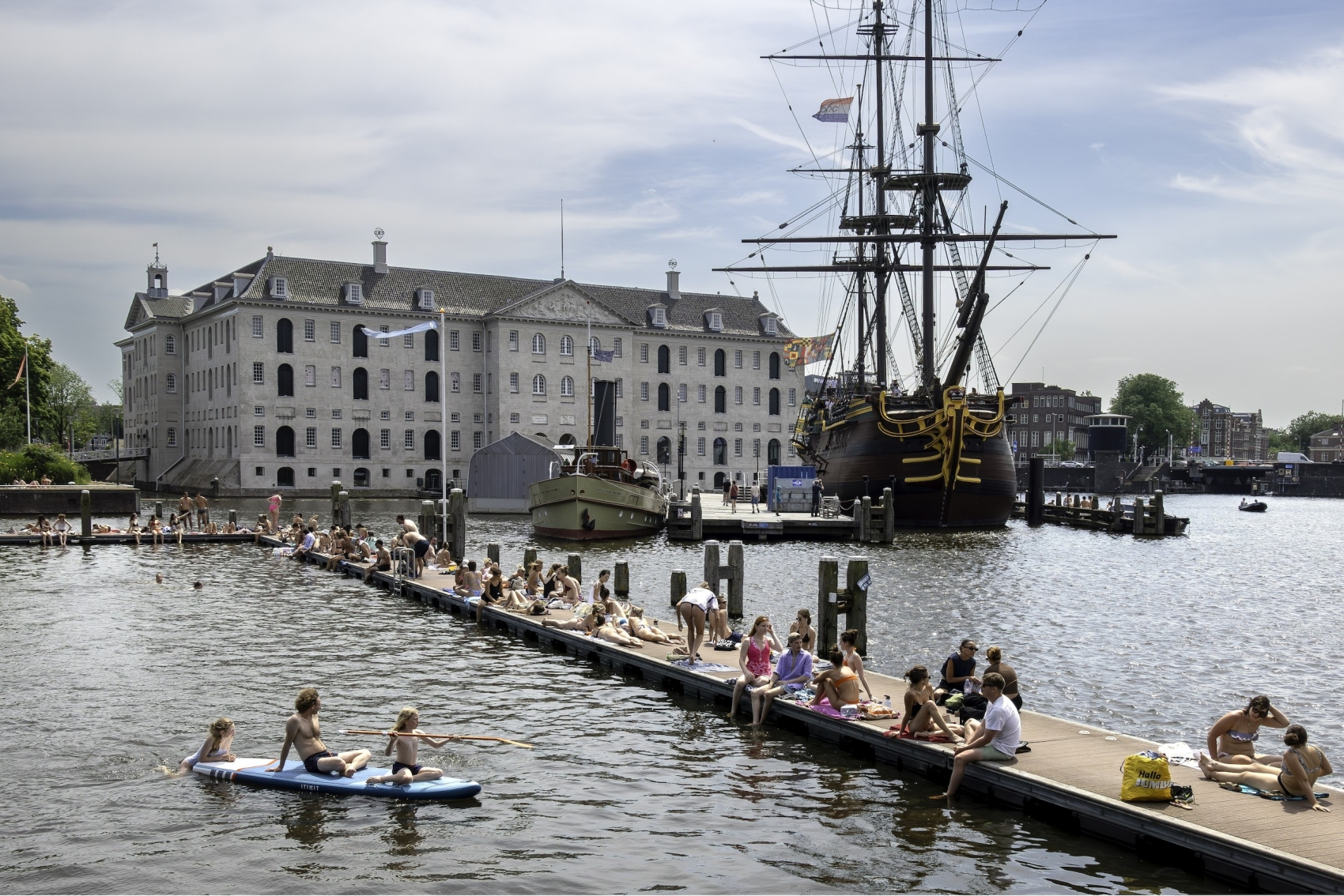 Buitenwater Marineterrein is nu een officiële zwemlocatie